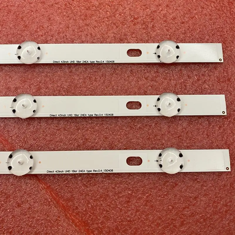 3 шт. Светодиодная лента для подсветки телевизора uf64 _ UHD A Светодиодный 43UF6409 43UF6400