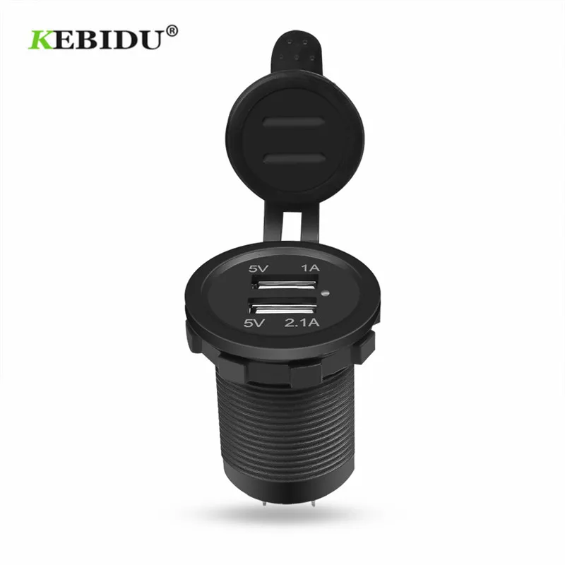 KEBIDU Универсальный Автомобильный Зарядное устройство прикуриватель USB