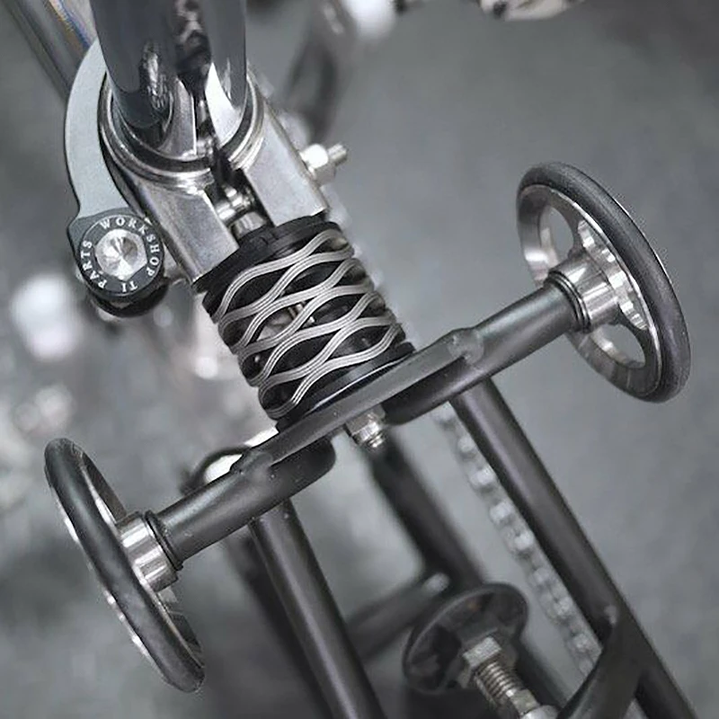 Велосипедная волна пружинная подвеска для велосипеда Brompton | Спорт и развлечения