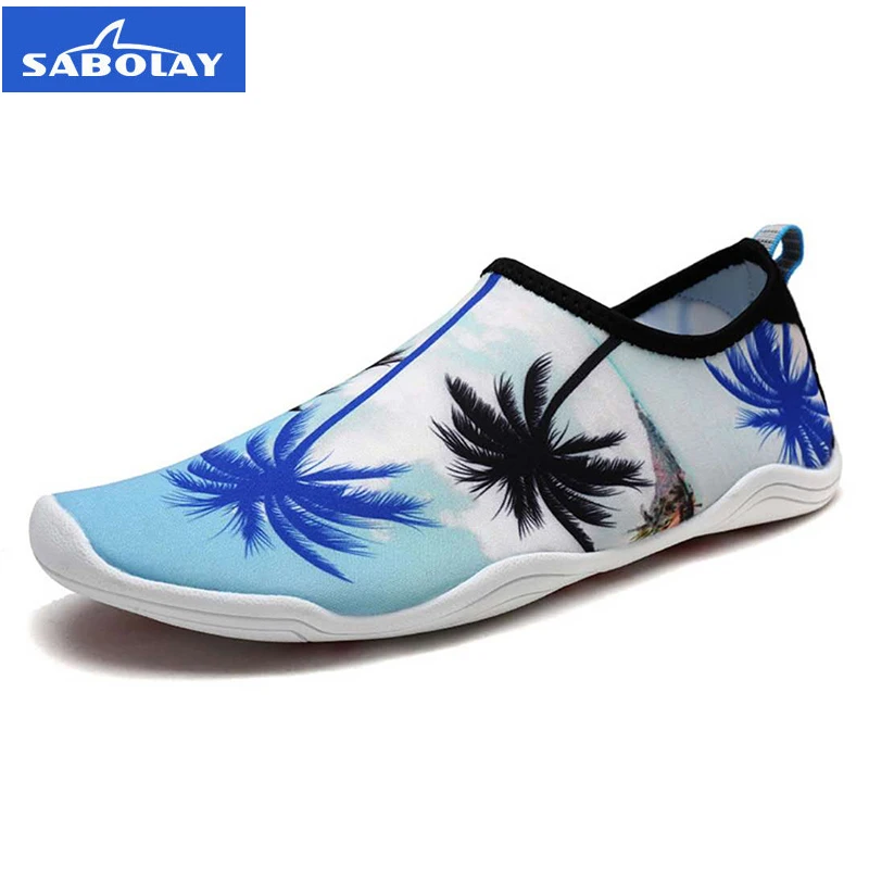 Летняя пляжная обувь Прогулочные кроссовки быстросохнущие носки для мужчин и