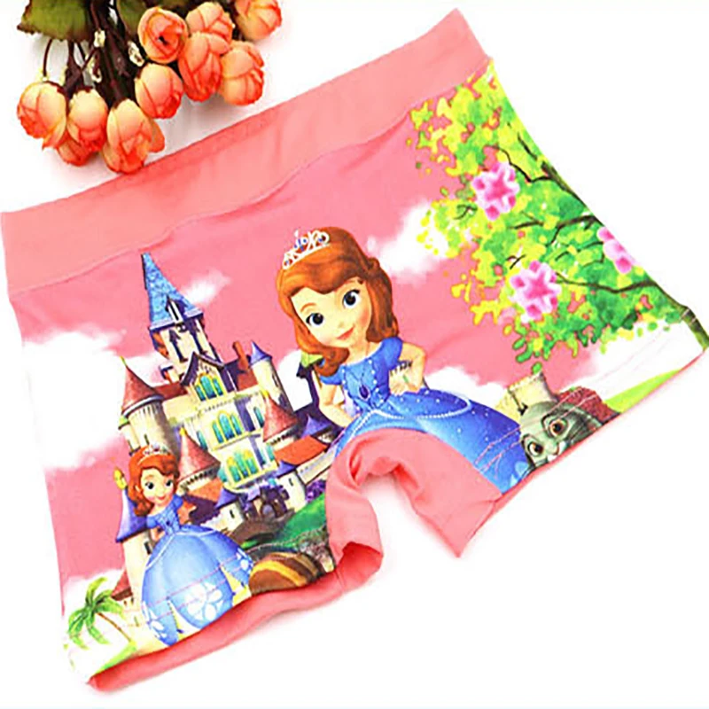1 Pcs/Lot Girls Underwear Princess Children Kids Baby Soft Panties Girls Boxer Underwear Wholesale Kids Underwear Underwear Kids