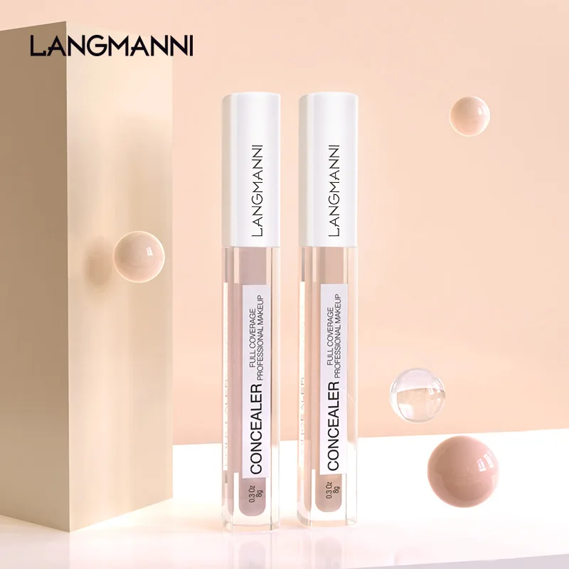 Крем-консилер LANGMANNI водостойкий для макияжа глаз основа под макияж с темными