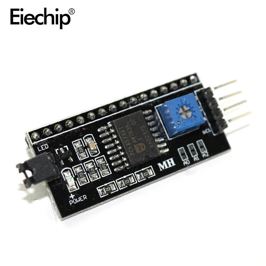 5pcs/lot PCF8574 IIC I2C TWI SPI Serial Interface Board Port 1602 2004 LCD LCD1602 Adapter Plate LCD Adapter Converter Module