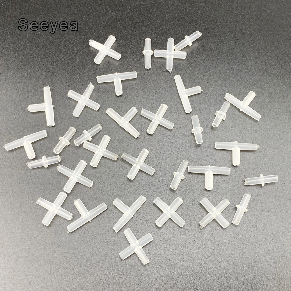 Соединитель воздушной трубки для аквариума 4 мм воздушный насос Прямое