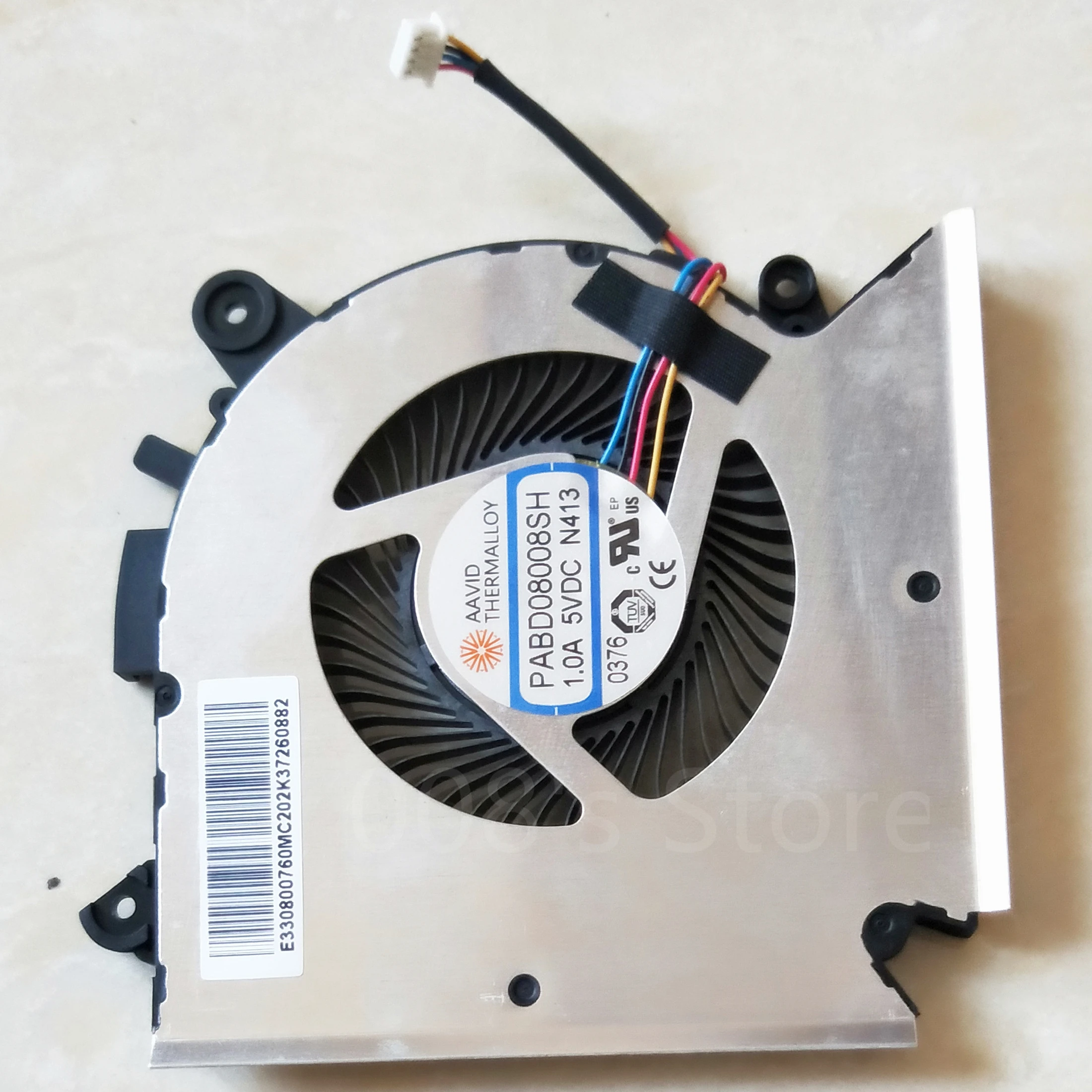 Новый вентилятор охлаждения ЦП/радиатор для MSI GF63 8RD 8RC 16R1 16R2 PABD08008SH 1.0A 5V DC N413