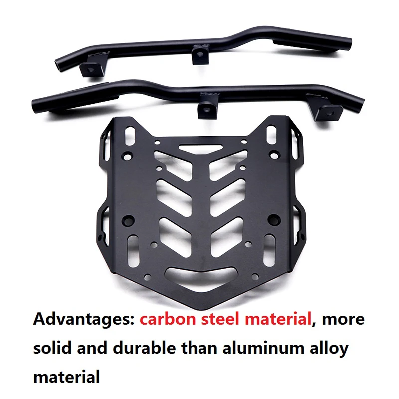 

For Honda Adv150 Adv 150 2019 2020 Motorcycle Rear Luggage Cargo Rack Extended Shelf Bar Carrier Top Mount Bracket Plate