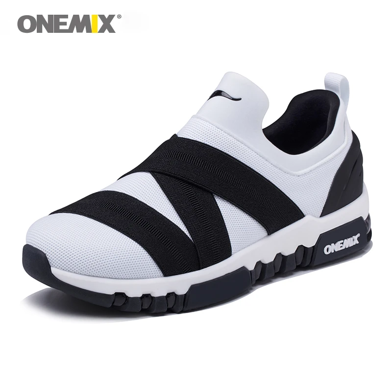 

Женские дышащие кроссовки ONEMIX, сетчатые дышащие кроссовки с воздушной подушкой, вязаная Легкая спортивная обувь для прогулок на открытом в...