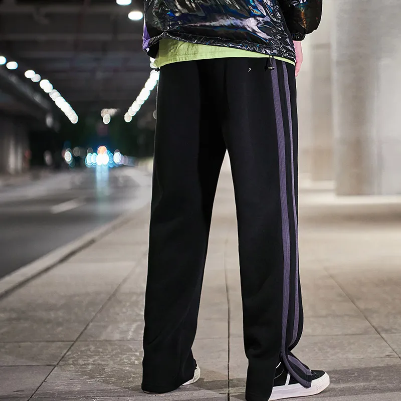 

Mens Winter Cargo Pants Men 2020 New Blue Fashion Street Wear Loose Trousers Warm Joggers Casual Solid Color Baggy Pants For Men