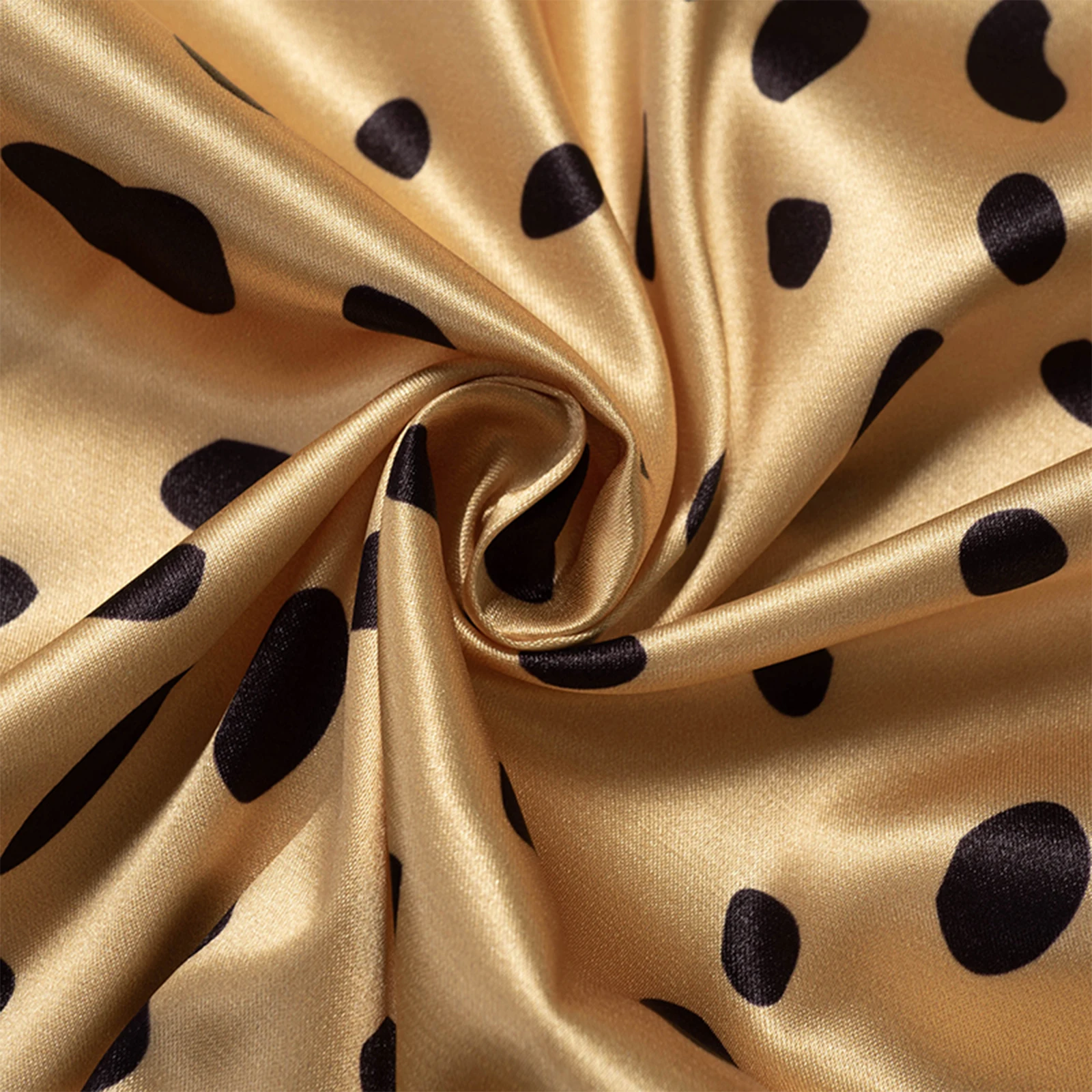 

Women Summer Slip Dress, Adults Sleeveless Animal Print Spaghetti Strap V-Neck Slit