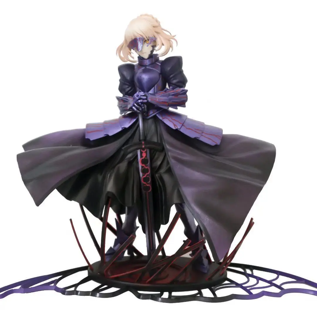 

25CM Fate Grand Order Stay Night Saber Unlimited Blade Works Figure Hard PVC Action Anime Model Toys Collection Dolls Gifts