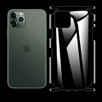 top sell full body transparent decal sticker skin case cover for iphone x xr xs max ice film for iphone 11 12pro max protector