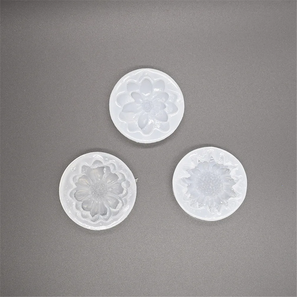 Глиняные формы для литья 3D Цветы сделай сам зеркальный кристалл эпоксидная смола