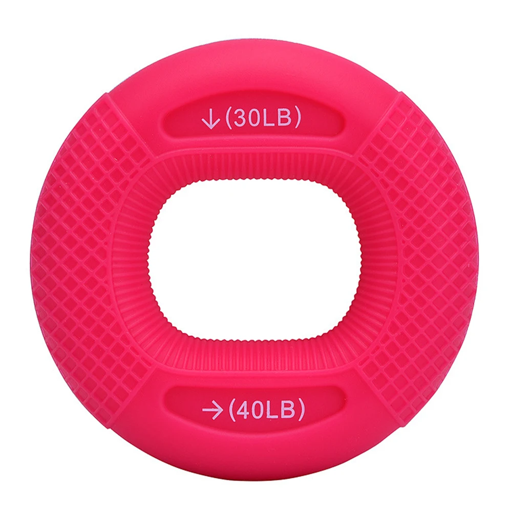 

Hand Gripper Finger Grip Strength Trainer Yoga Stretcher Finger Expander Exercise Equipment Gripping Ring Training Wrist Trainer