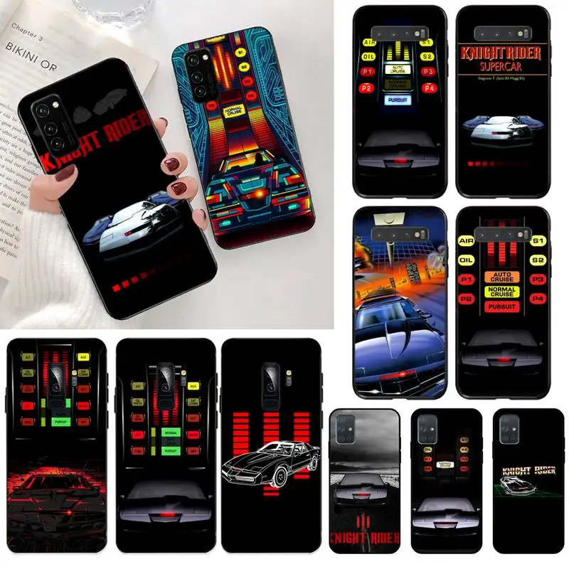 

YJZFDYRM Knight Rider Kitt Car Dashboard Graphic Phone Case for Samsung S20 plus Ultra S6 S7 edge S8 S9 plus S10 5G lite 2020