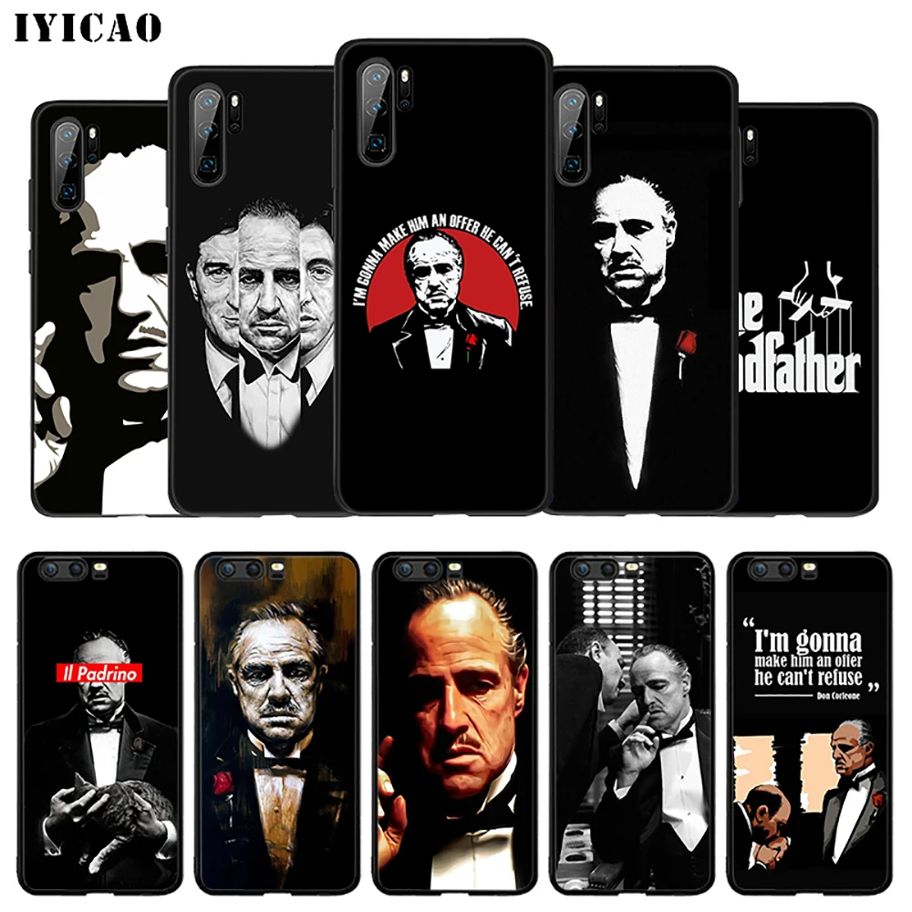 IYICAO Крестный отец холодно мягкий чехол для huawei P30 P20 P10 P9 P8 P Smart Z плюс 2019 Lite рro 2018 2017