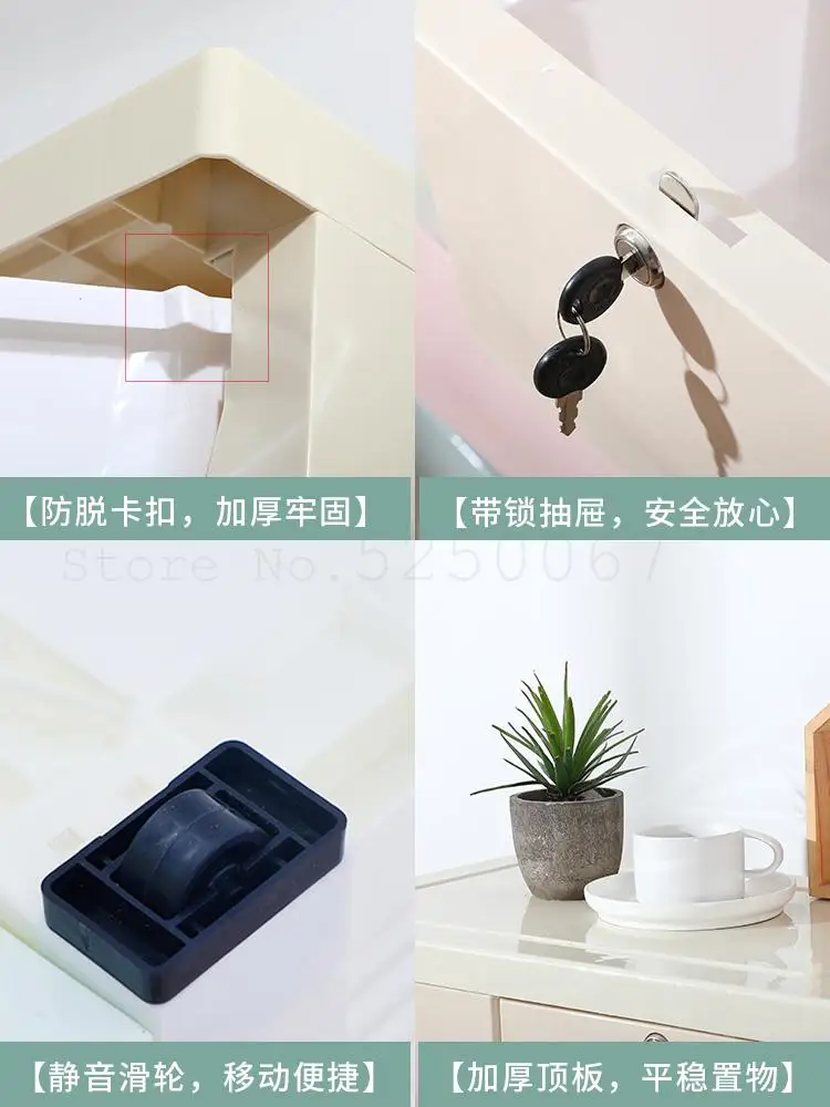 Пластиковый ящик для хранения коробка детской одежды детский шкаф шкафчик