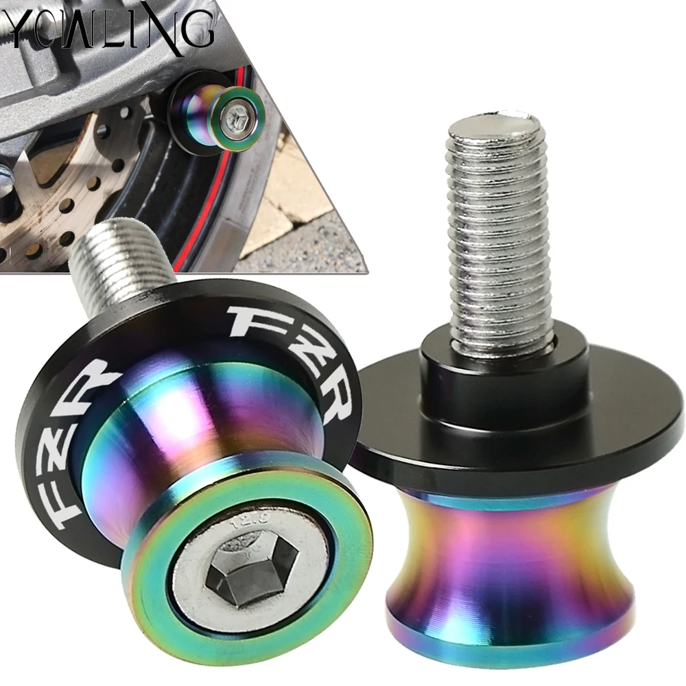 

6mm Swingarm Stand Screws CNC Motorcycle Swing Arm Spools Sliders bobbins FOR FZR400RR FZR 400 FZR600 FZR 1000 1989-1995