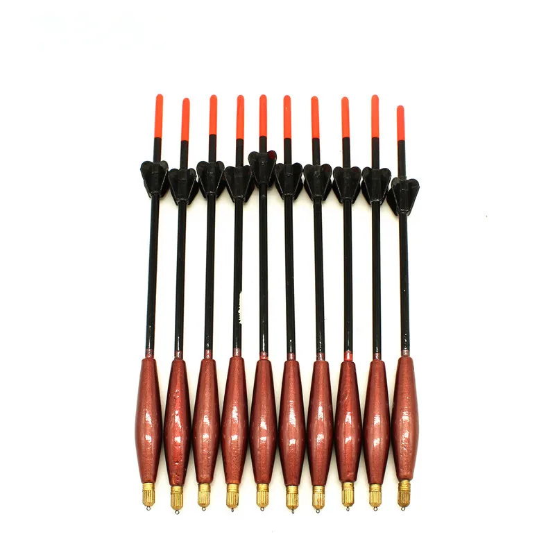 AGAPE 10 шт./лот рыболовный поплавок вертушка 4 г + 2 5G 6 5g 1 плавучесть с латунной внизу