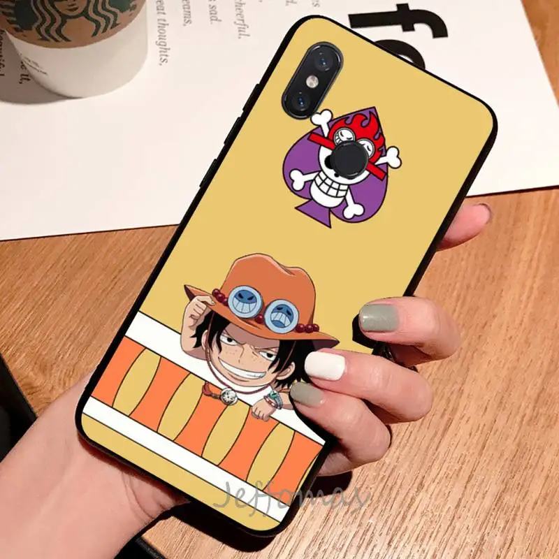 

One Piece Japan Anime Luffy Phone Case For Xiaomi Redmi 4x 5 plus 6A 7 7A 8 mi8 8lite 9 note 4 5 7 8 pro
