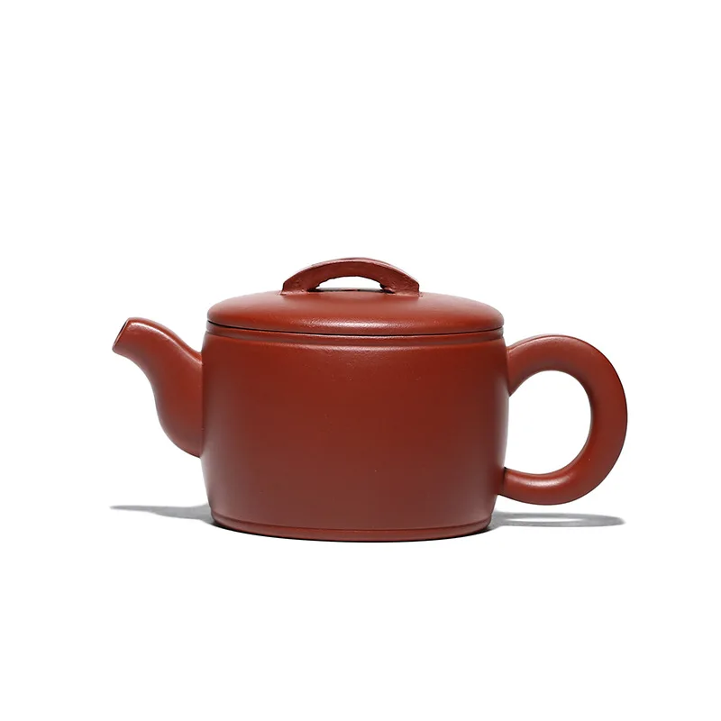 

Zisha teapot small mini Hanwa teapot raw ore Dahongpao teapot Kung Fu tea set sand in the rain