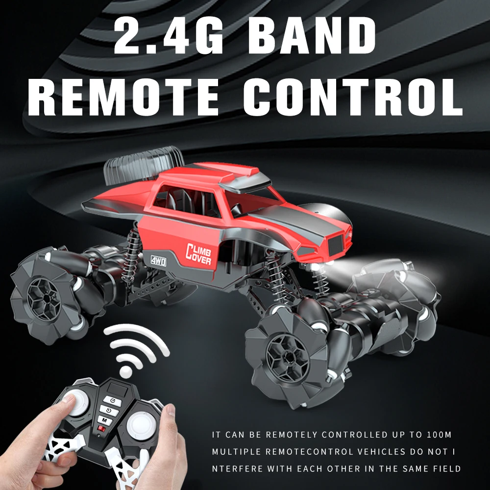 

1/16 Rc Car 2.4G Remote Control Stunt Car 4Wd Automobile Electric Gesture Control Wireless Radio Controlled Drift Toys for Boy