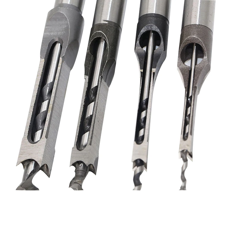 4 шт. HSS спиральные сверла деревообрабатывающие набор инструментов квадратный