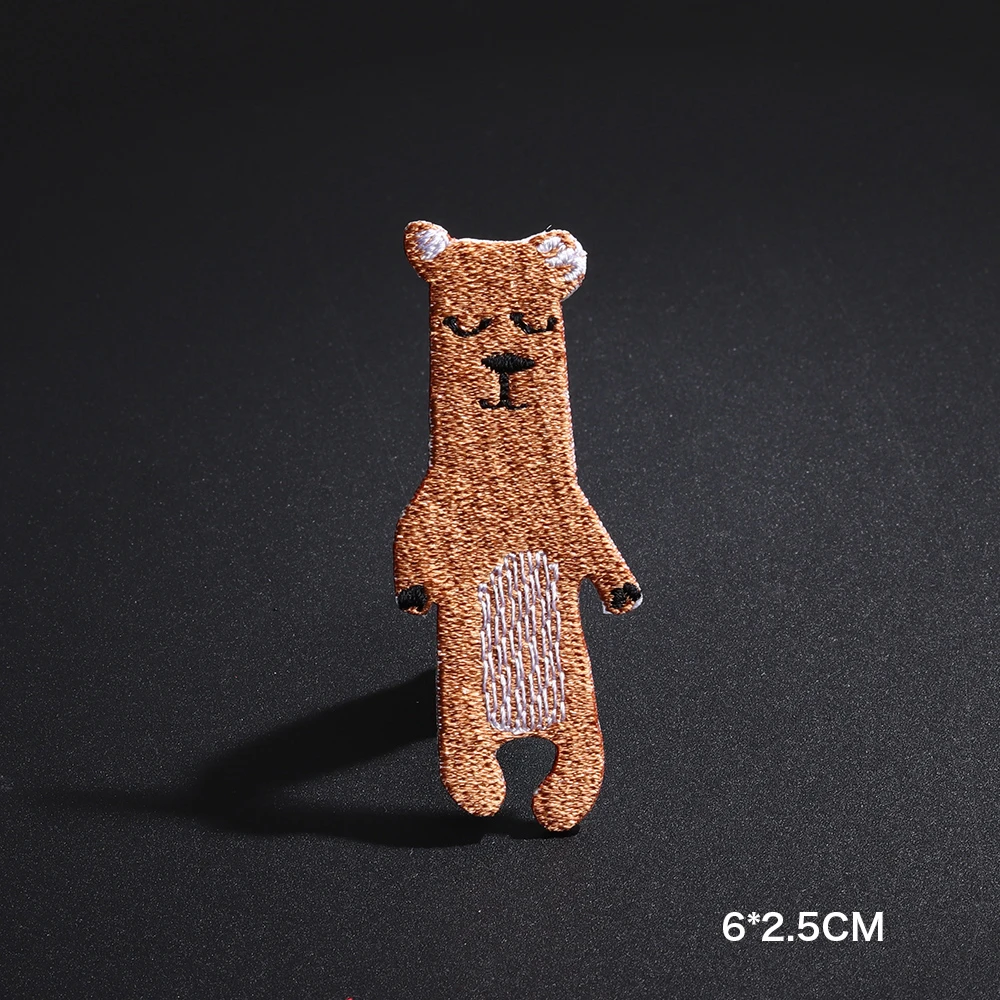 Мультяшная лиса Антилопа медведь животные нашивки Пальто сумка Украшение