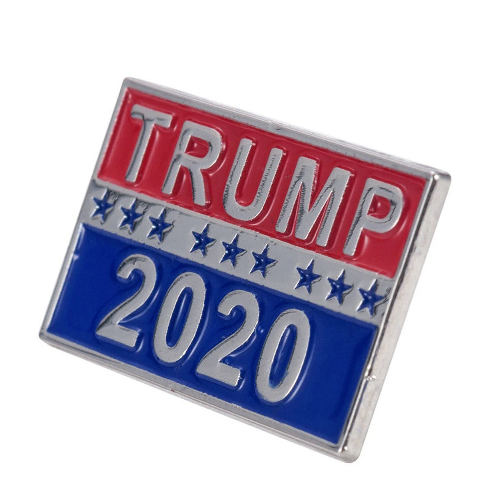 Брошь булавка подарки кнопка для предвыборной акции Трамп 2020 выбор президент