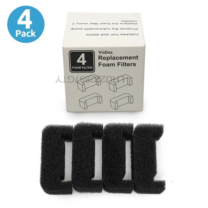 Фильтры Сменные с активированным углем для домашних животных 1/4 шт.