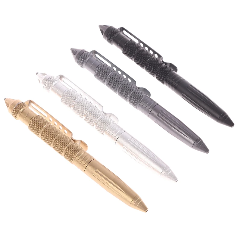 

Practical Tactical Pens Portable Aluminum Glass Breaker Multi-function Camping Tool Pen