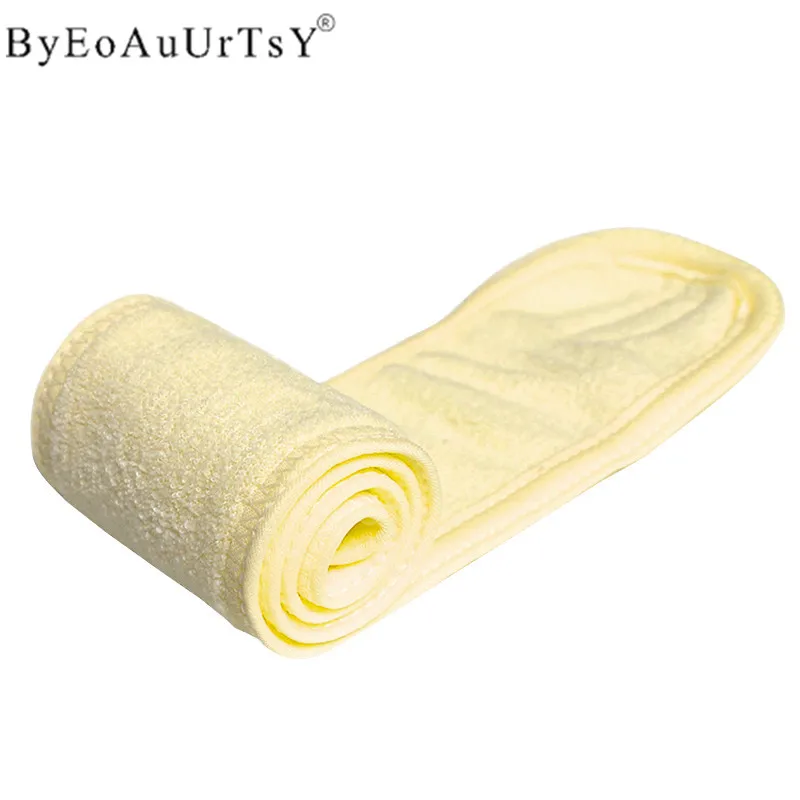 yellow 1 шт. стирка уход за кожей лица макияж спа Для женщин впитывает пот и эластичного мягкого и повязка на голову, модная Ванна пот макияж влагу салон специальные инструменты tatt - Цвет: yellow
