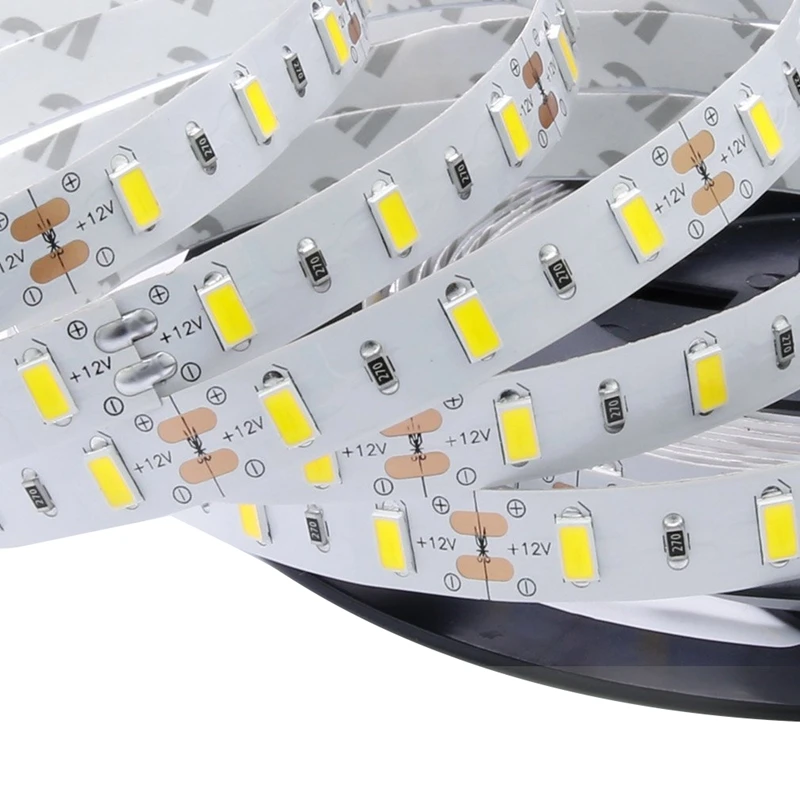 Супер яркий гибкий 5 м 14 4 Вт/м SMD 5630 300 светодиодный s IP20 неводонепроницаемый белый