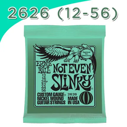 Ernie Ball Струны для электрогитары Высокое качество 2223 2225 2221 2627 2626 - Цвет: 2626 12 to 56