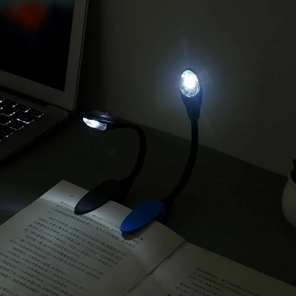 Mới Đi Du Lịch Cầm Tay Linh Hoạt Sách Đọc Sách Đèn LED Mini Kẹp Booklight Mini Đèn Đọc Sách Sáng Tạo LED Phòng Ngủ Ánh Sáng Ban Đêm