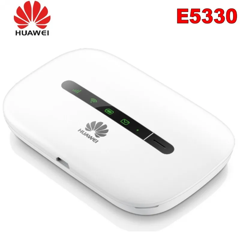 unlocked huawei e5330 mobile wifi white mifi hotspot 3g hspa modem free global shipping