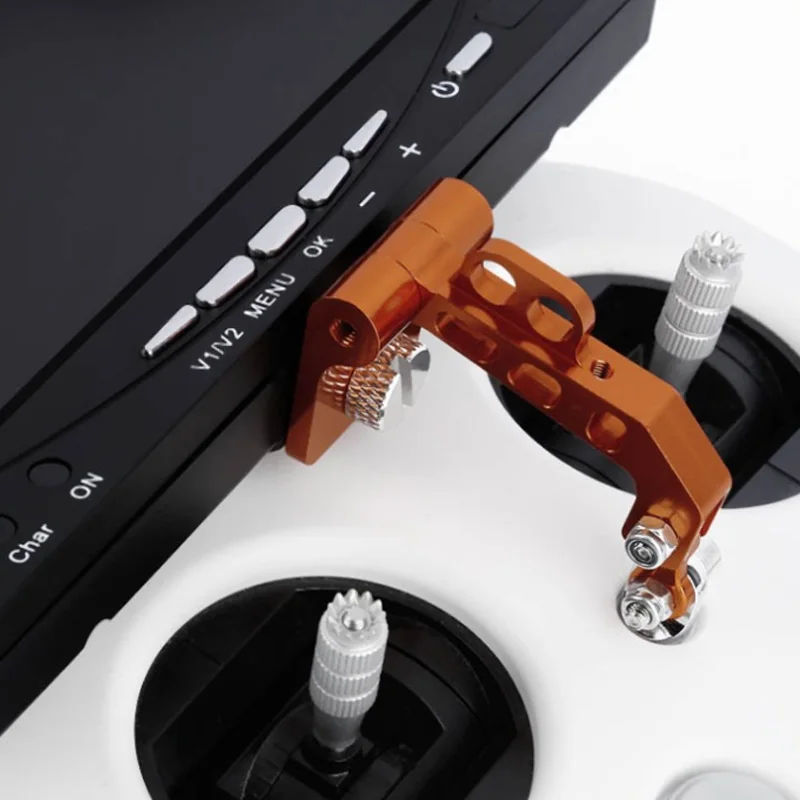 RC FPV монитор держатель дисплей Монтажный кронштейн для DJI JR Futaba Flysky FS I6 Radiolink At9