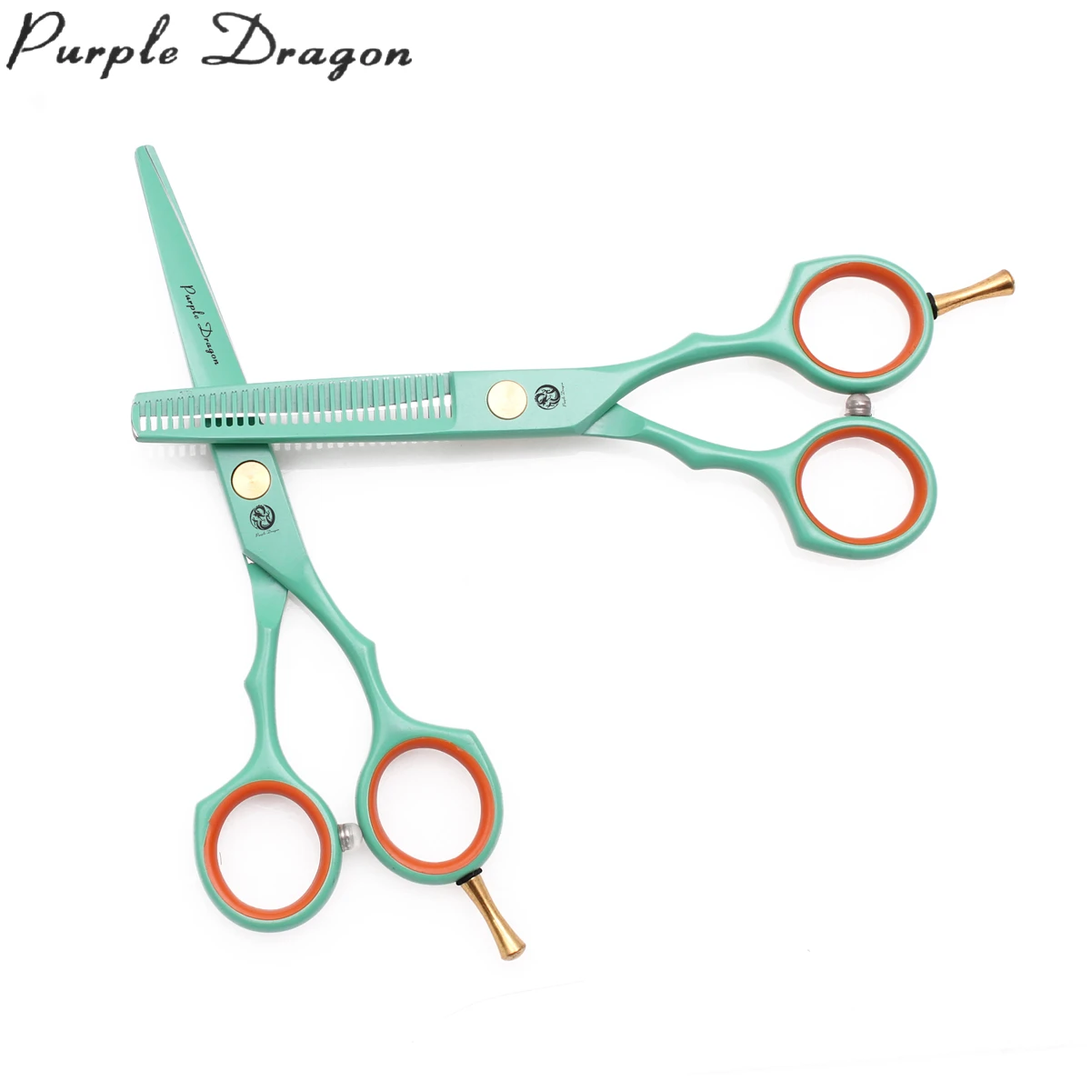Японские Стальные Ножницы Для Стрижки Волос фиолетового дракона 5 дюйма