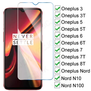 9D Protective Tempered Glass For Oneplus 3 3T 5 5T 6 6T 7 7T 8T Screen Protector 1+5 1+7T One Plus n