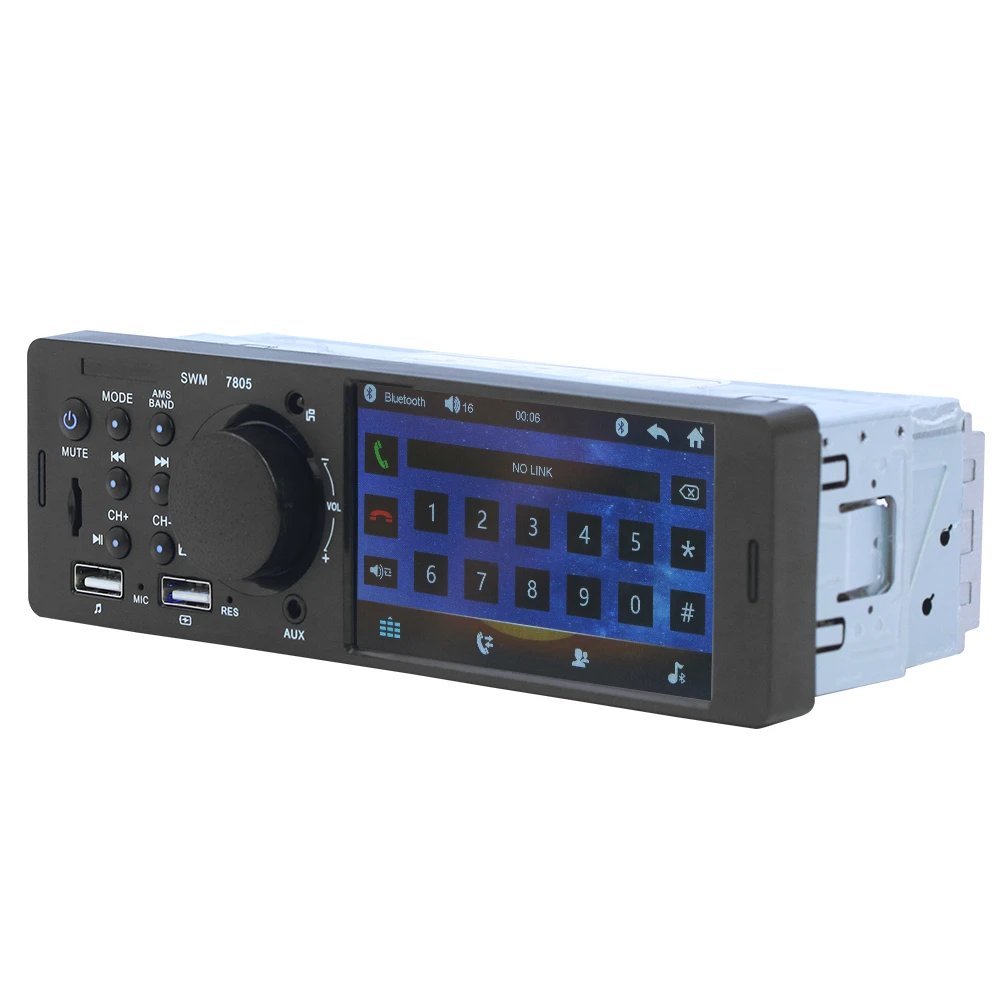 Автомагнитола 1 Din Android 4 дюйма TFT сенсорный экран радио стерео FM Bluetooth MP5 плеер