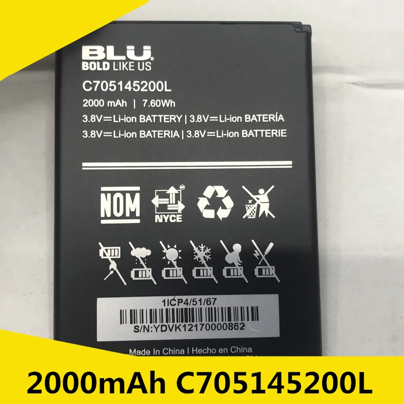 C836404292L 2920mAh Сменный аккумулятор для мобильного смартфона BLU Life 8 XL L290L L290U сотовый