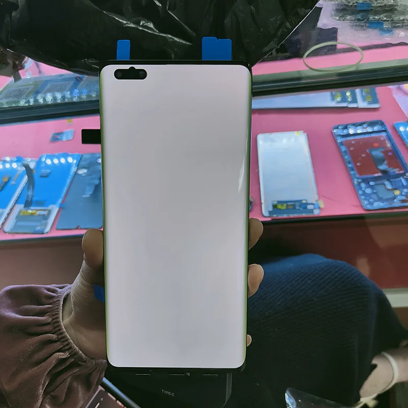 Оригинальный ЖК-дисплей в маленькую точку для Huawei Mate 40 Pro сенсорный экран