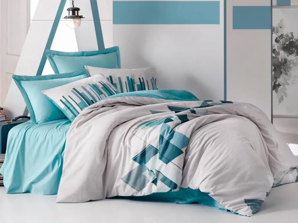 

Хлопковая коробка, двойной пододеяльник Ranforce, комплект Nesto oil