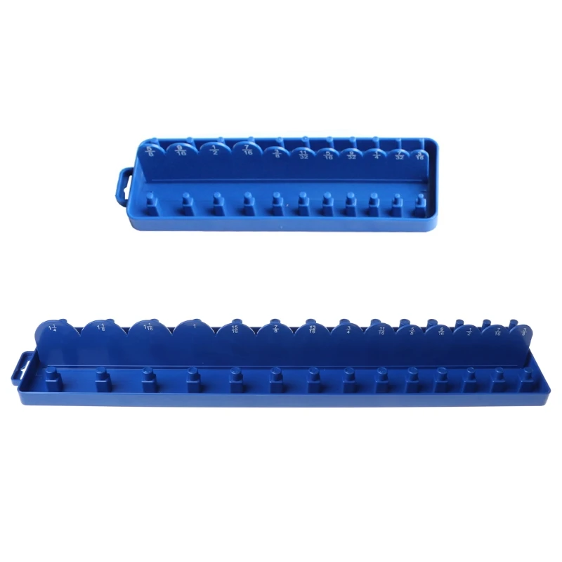 1/4" 3/8" Socket Sleeve Storage Bracket Holder Garage Collection Tool Metric Durable Plastic Home Accessories Tray | Инструменты