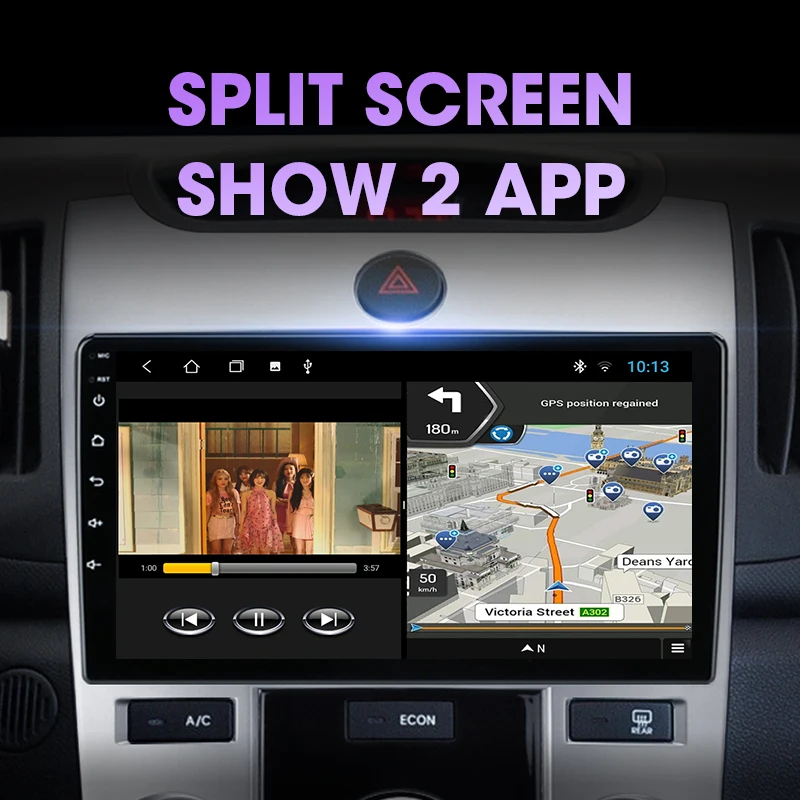 vtopek 9 4g carplay 2din android 10 0 car radio multimedia video player navigation gps for kia cerato 2 td 2008 2013 head unit free global shipping