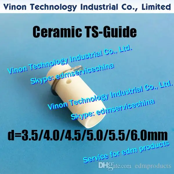 Керамический edm K1C TS-направляющая Сапфировая вставка d = 4 0 мм для малогабаритного