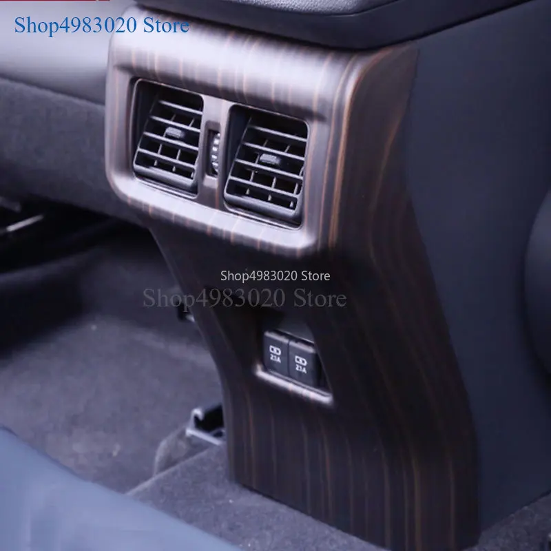 Для Toyota RAV4 2019 2020 Задняя Крышка вентиляционного отверстия рамка панель обшивка ABS