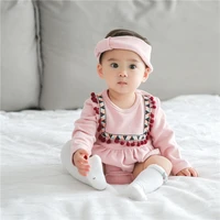 childrens spring new baby for boys and girls chinese style long sleeved comfortable and breathable romper kids clothes xb59