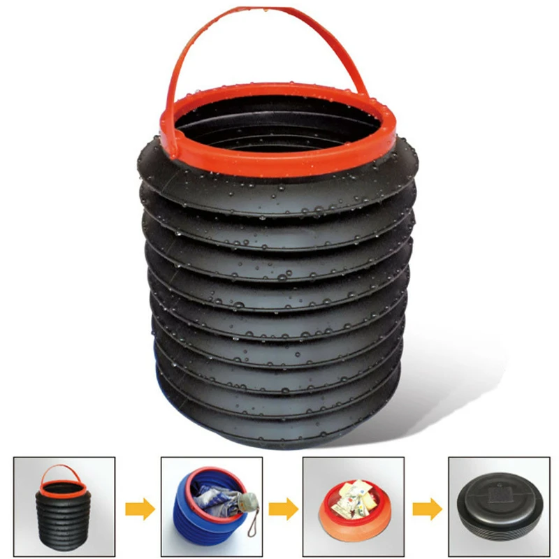 Горячая продажа автомобильный мусорный бак контейнер для хранения портативное