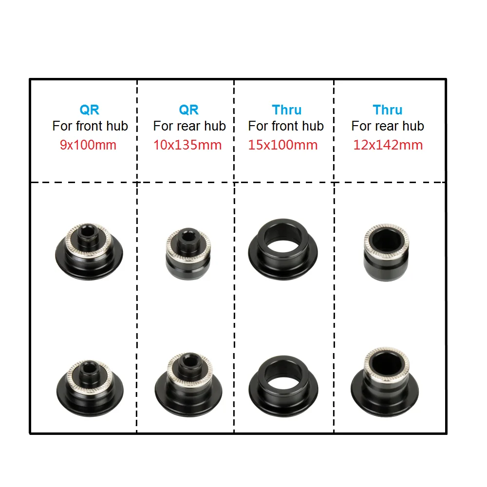 Велосипедная QR-трубка для горного велосипеда передняя/задняя крышка ступицы