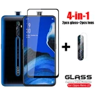 Стекло на Reno 2Z закаленное стекло для Oppo Reno2 Z 2Z защита на ЖК-экран телефона HD полное клеевое покрытие для Oppo Reno 2Z стекло 6,53